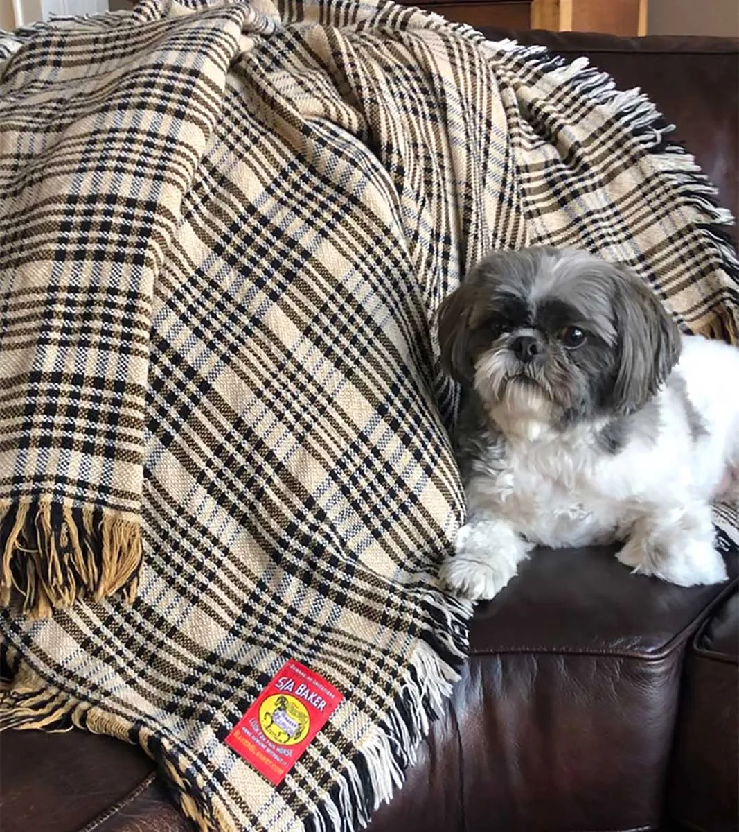 5/A Baker Plaid Afghan