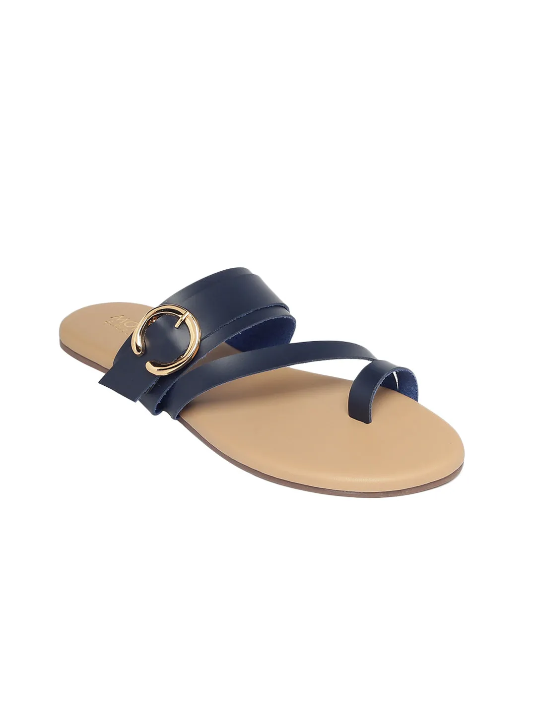 Alivia Navy Flats