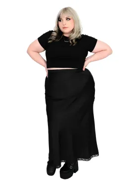 Alyssa Satin Skirt FOXBLOOD