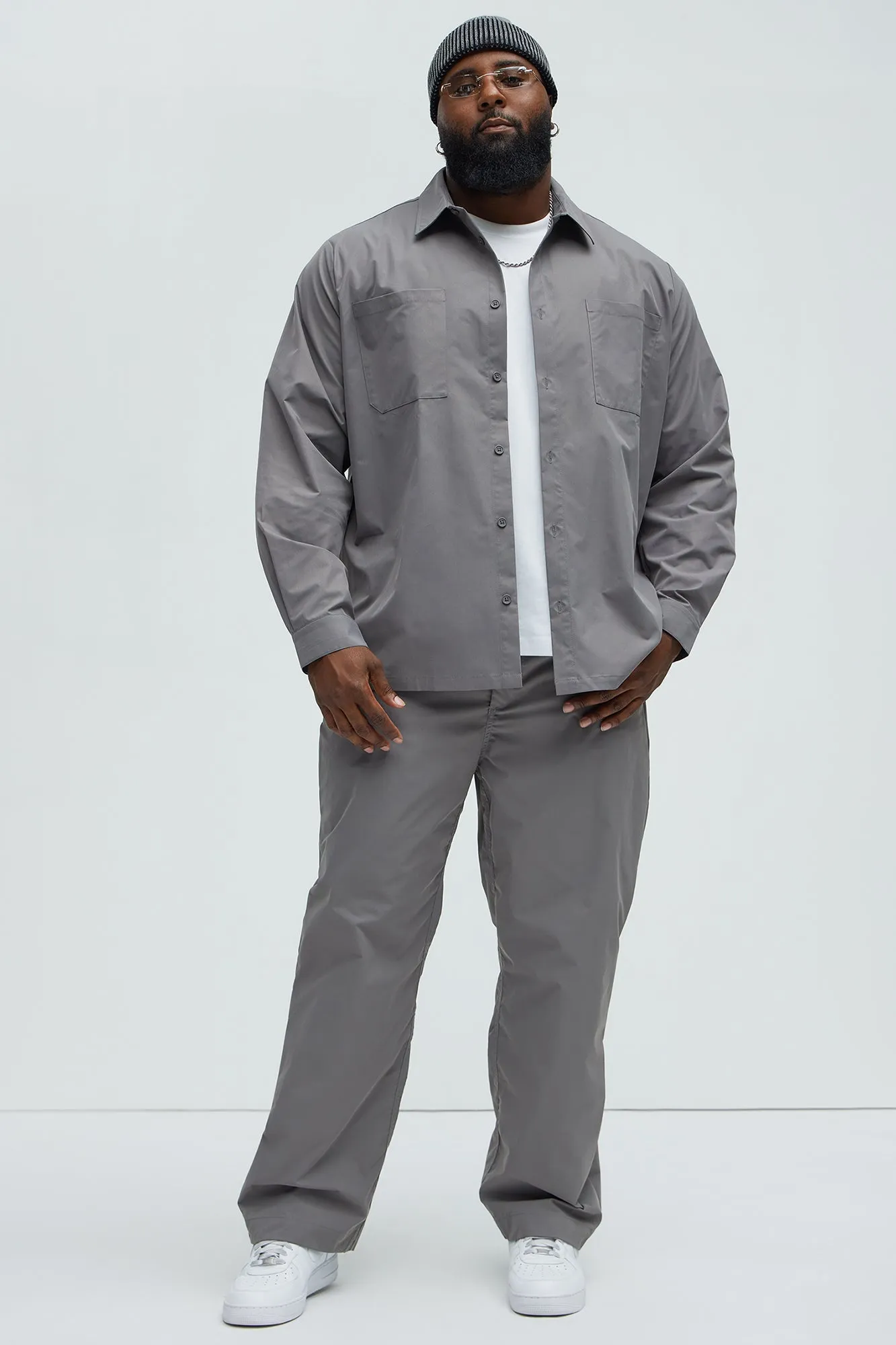 Ansel Tech Straight Commuter Pants - Charcoal