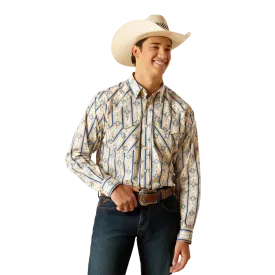 Ariat Men's Preston Snap White Shirt