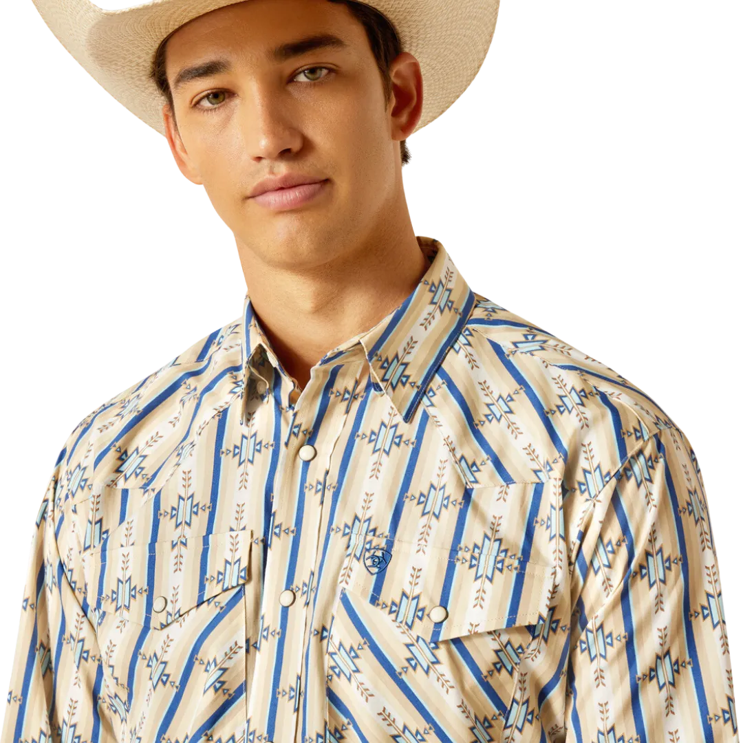 Ariat Men's Preston Snap White Shirt