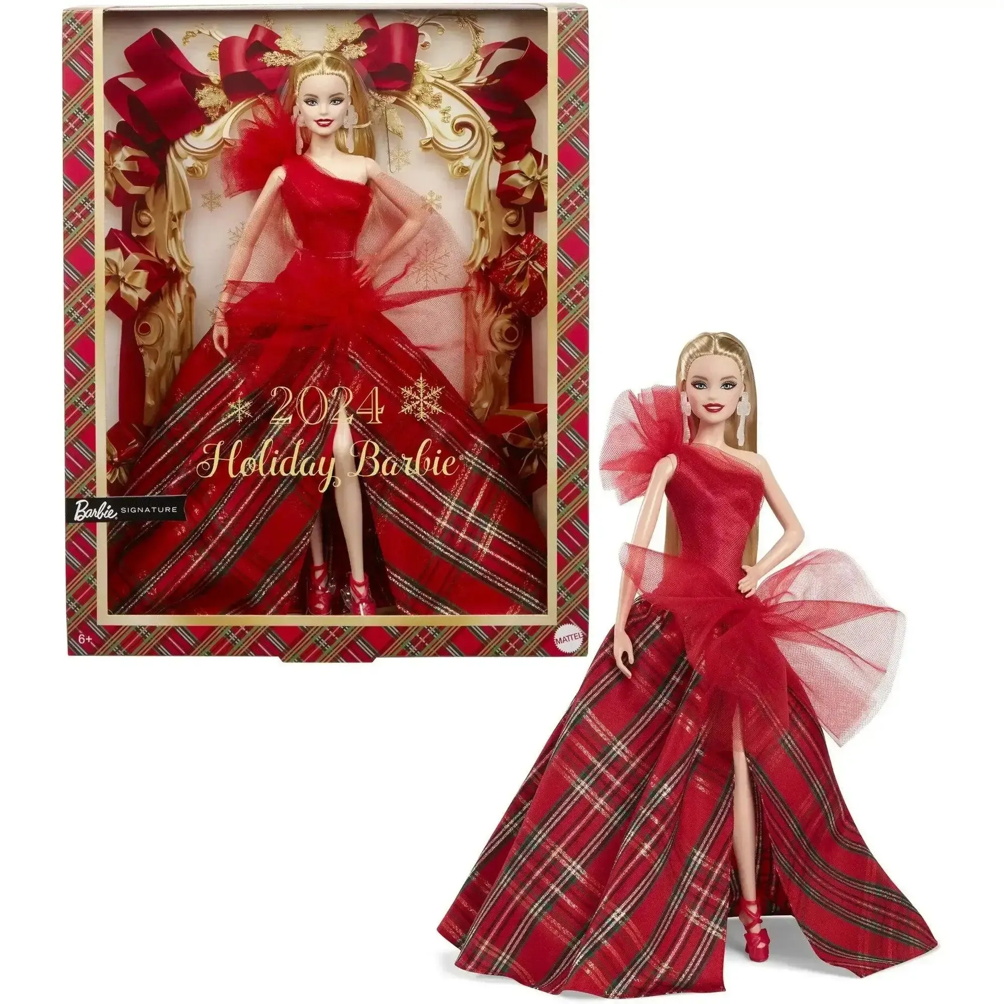 Barbie Signature 2024 Barbie Holiday Doll Blonde Hair