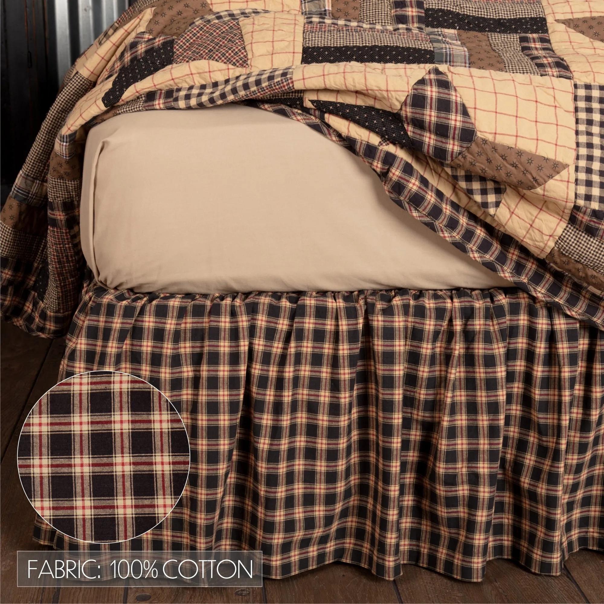 Bingham Star Bed Skirt