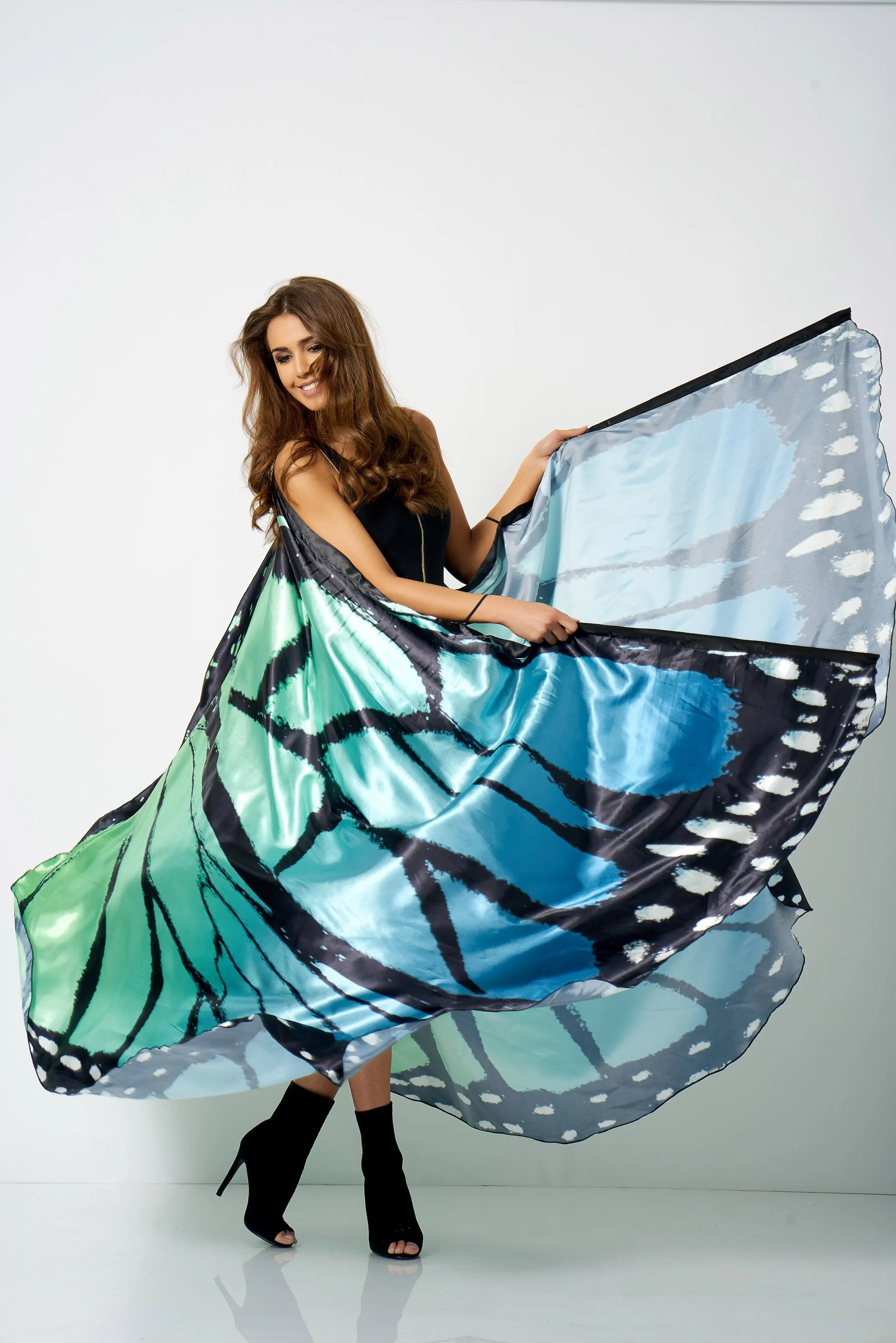 Blue Butterfly Wings