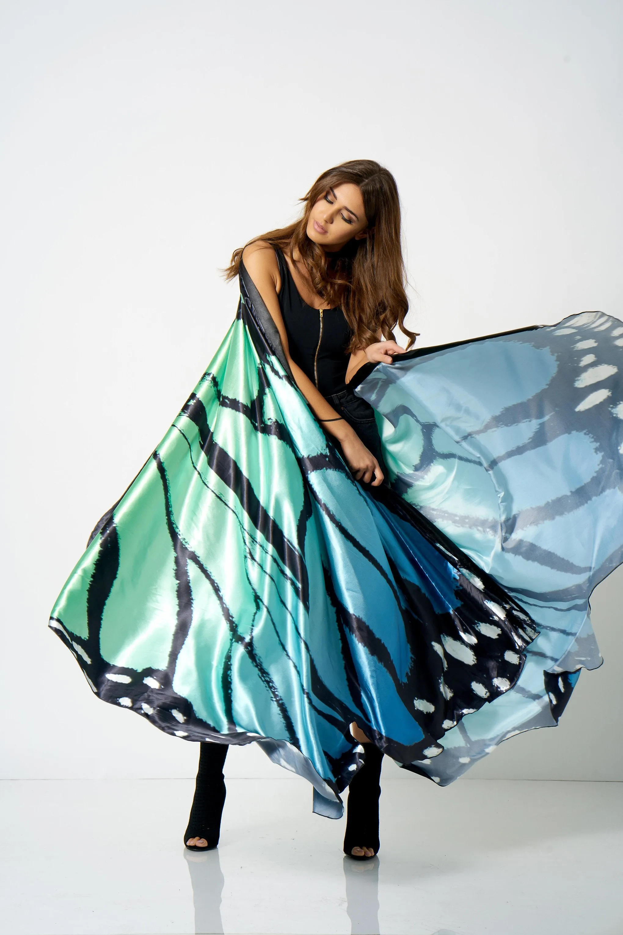 Blue Butterfly Wings