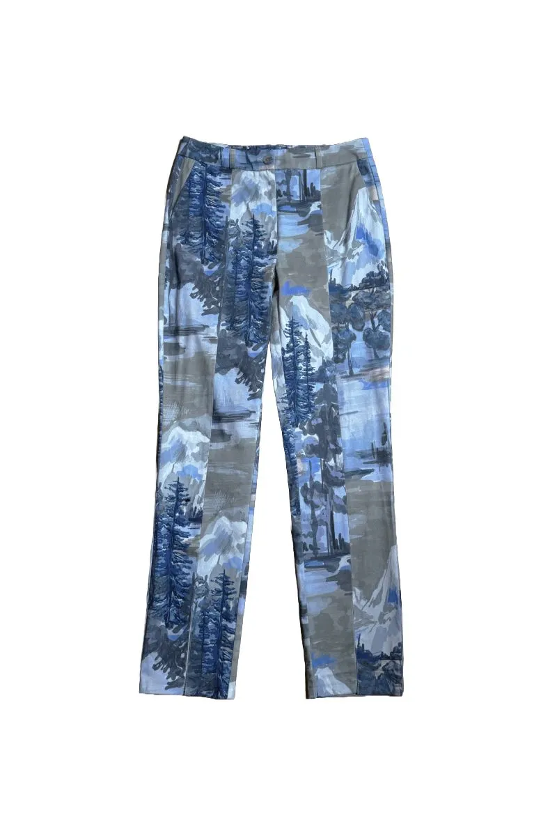BLUE LANDSCAPE SUIT SET