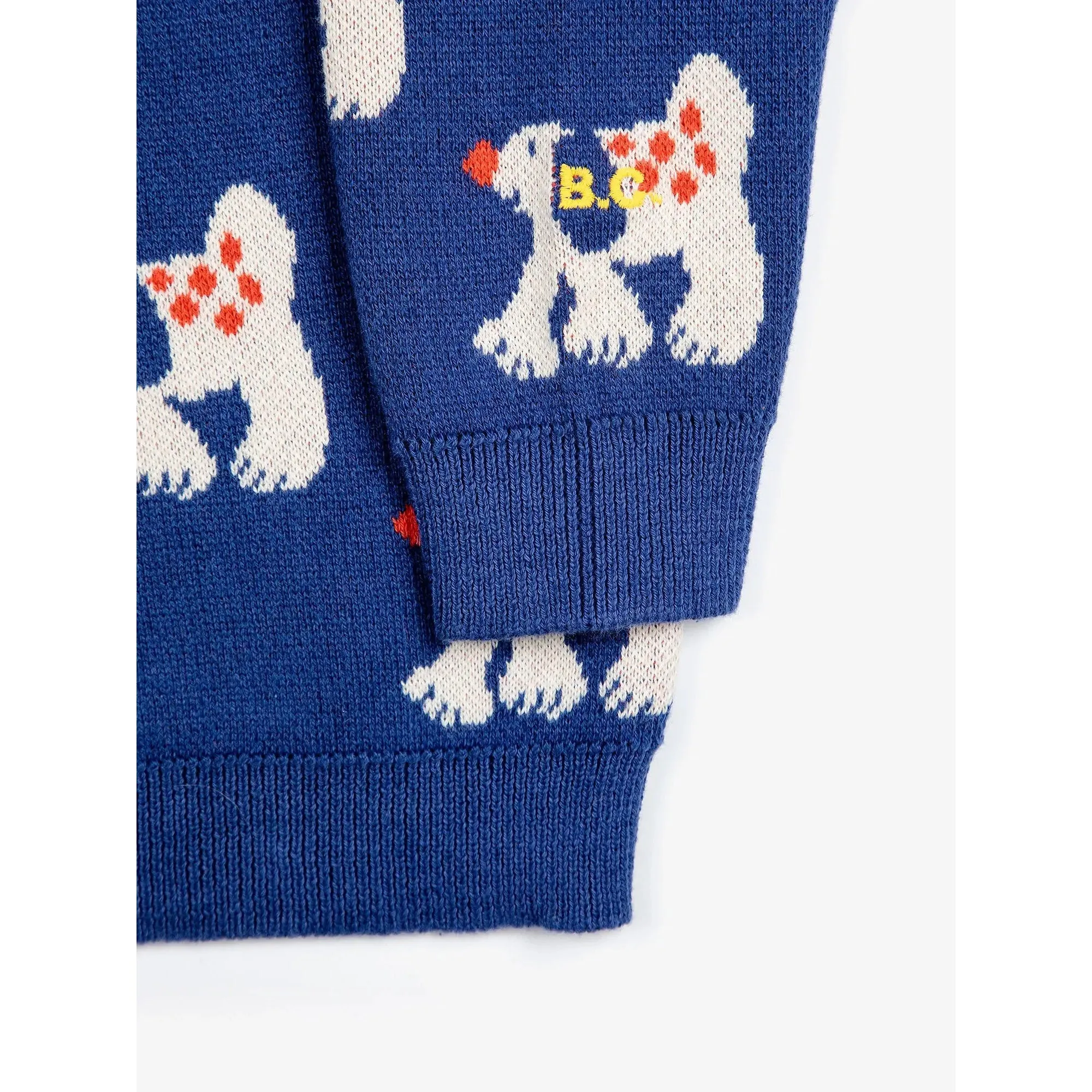 Bobo Choses Baby Fairy Dog Cardigan - Navy Blue