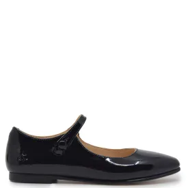 Bonpoint Black Patent Pointed Mary Jane