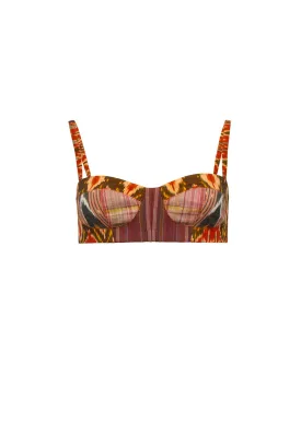 Bra Patchwork Bustier