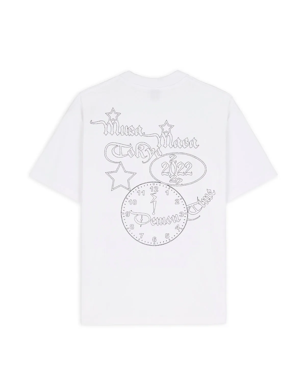 Brain Dead x Mura Masa Demon Time T-Shirt - White