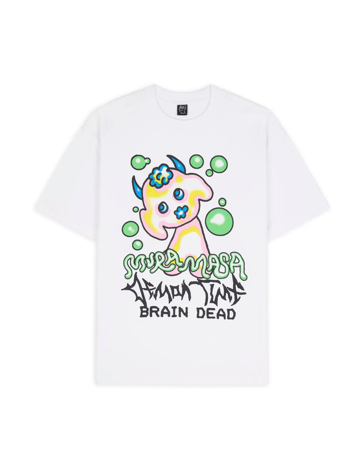 Brain Dead x Mura Masa Demon Time T-Shirt - White