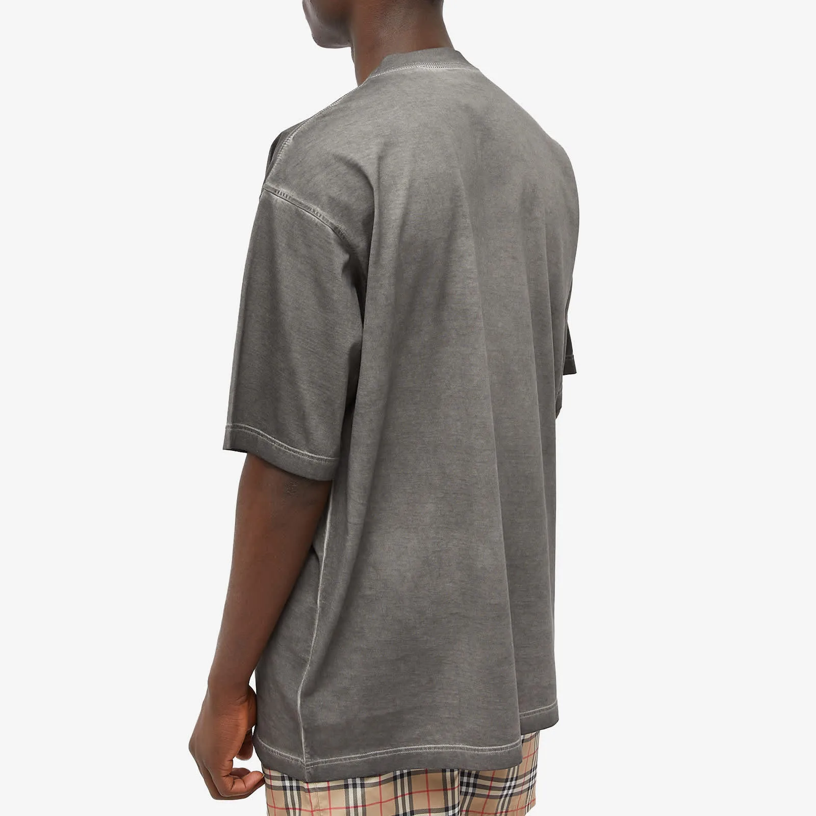 Burberry Tb Logo Pocket T-shirt, gray