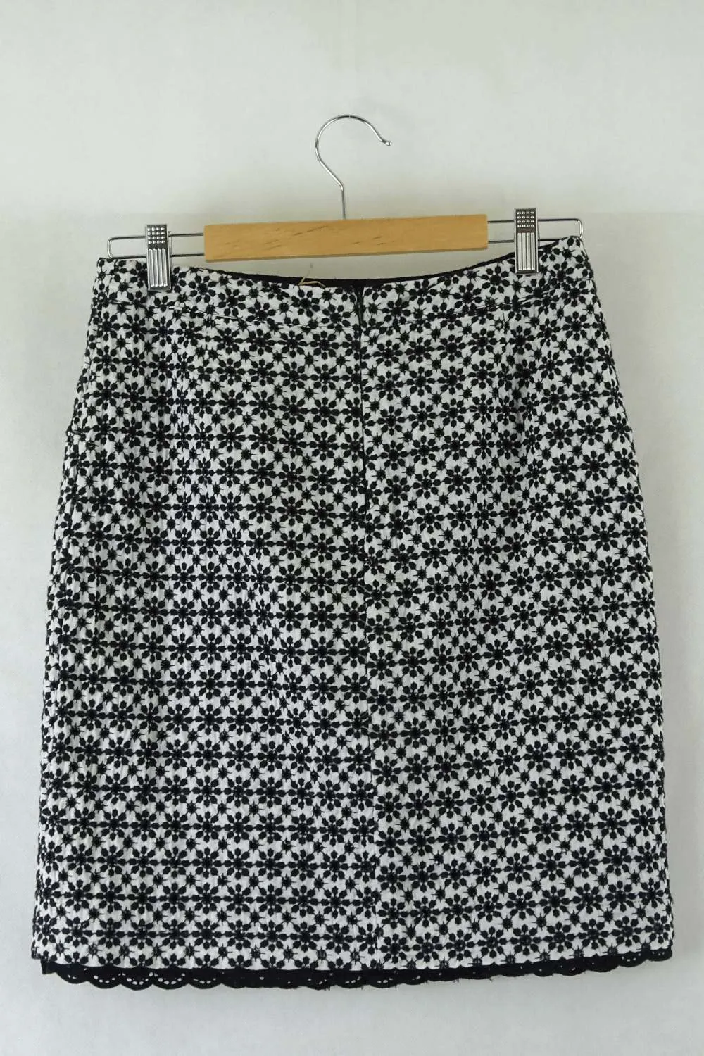 Charlie Black and White Daisy Skirt 12