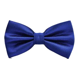 Classy Men Blue Deluxe Pre-Tied Bow Tie