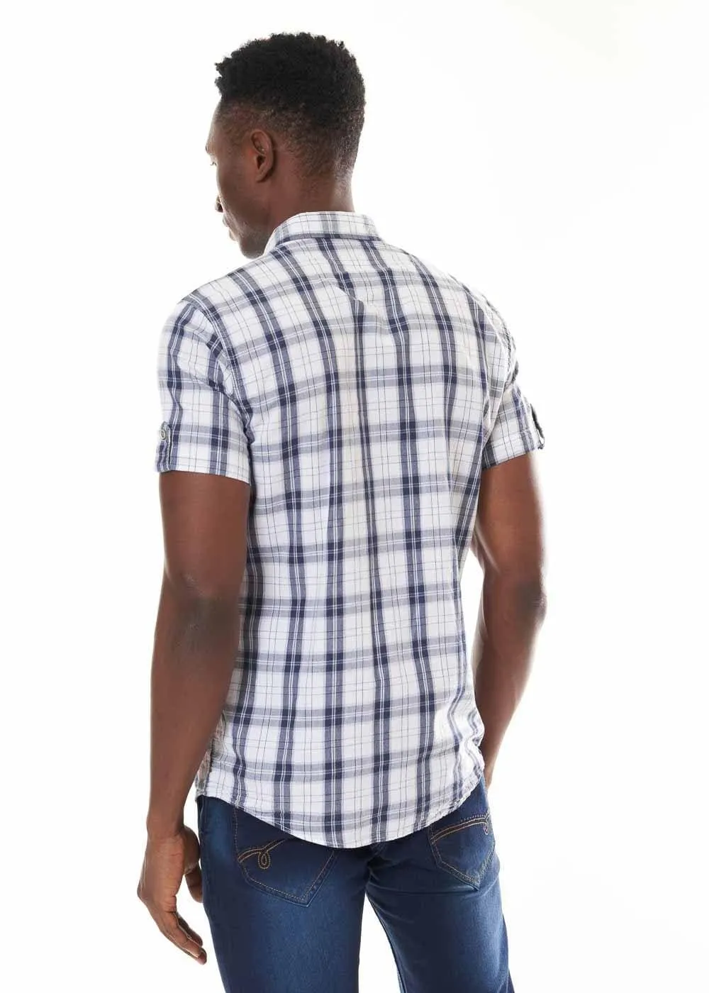COTT CHECKERD MEN'S SHIRT