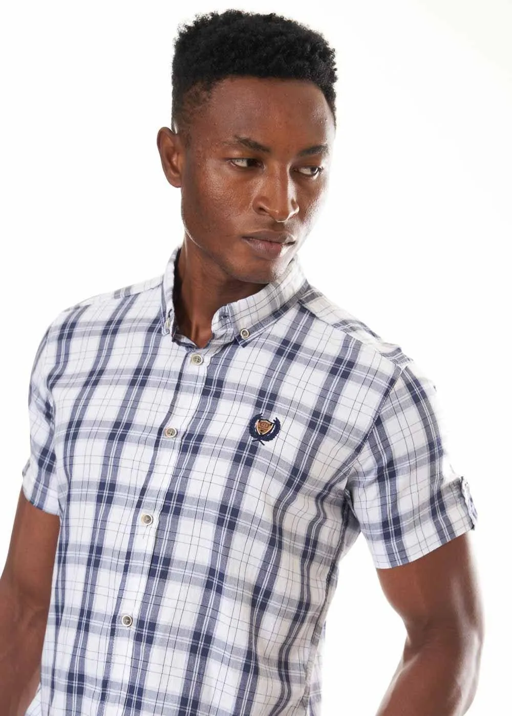 COTT CHECKERD MEN'S SHIRT