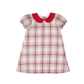Cynthia Festive Plaid Dress