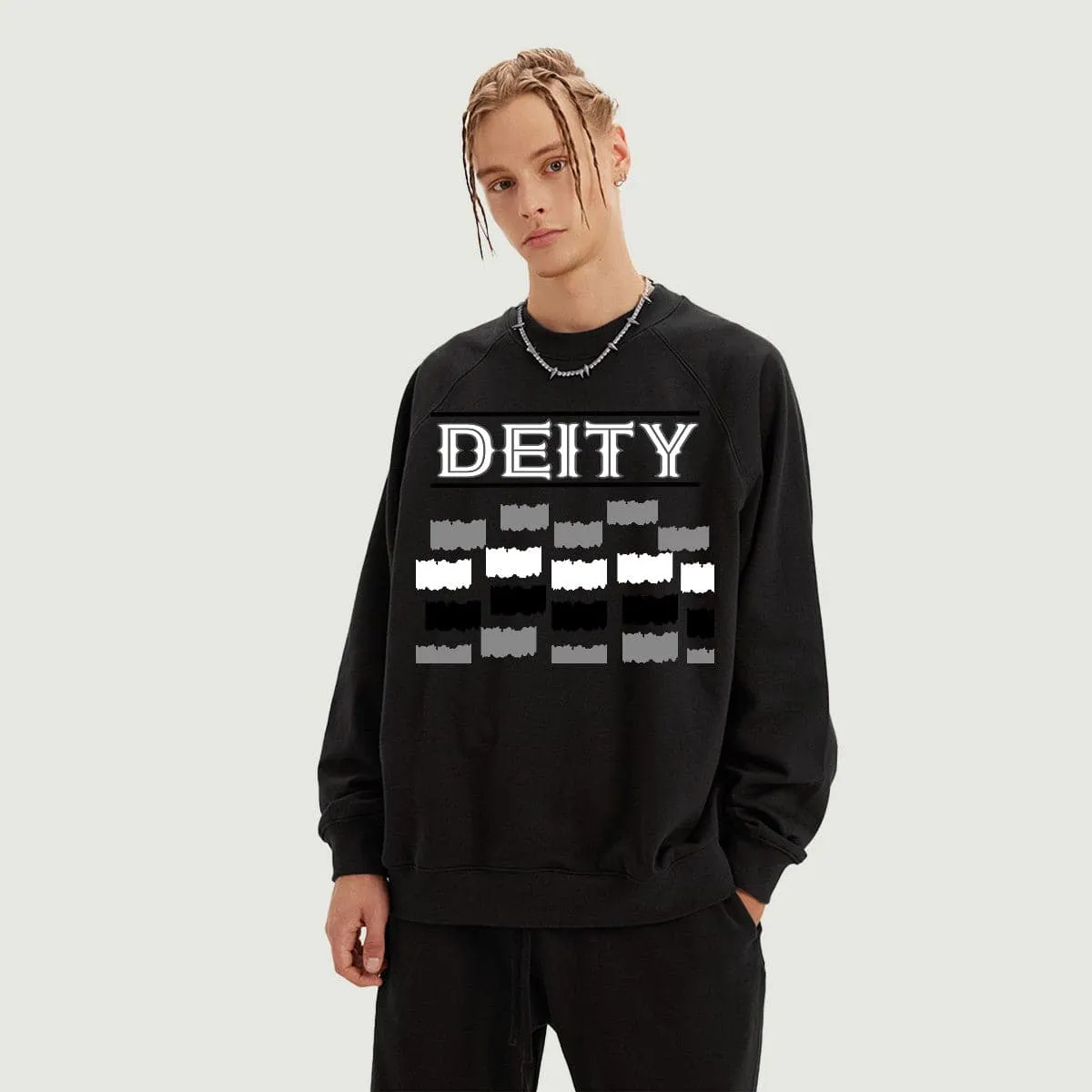 Deity Unisex Heavyweight Fleece-lined Sweatshirt | 100% Cotton