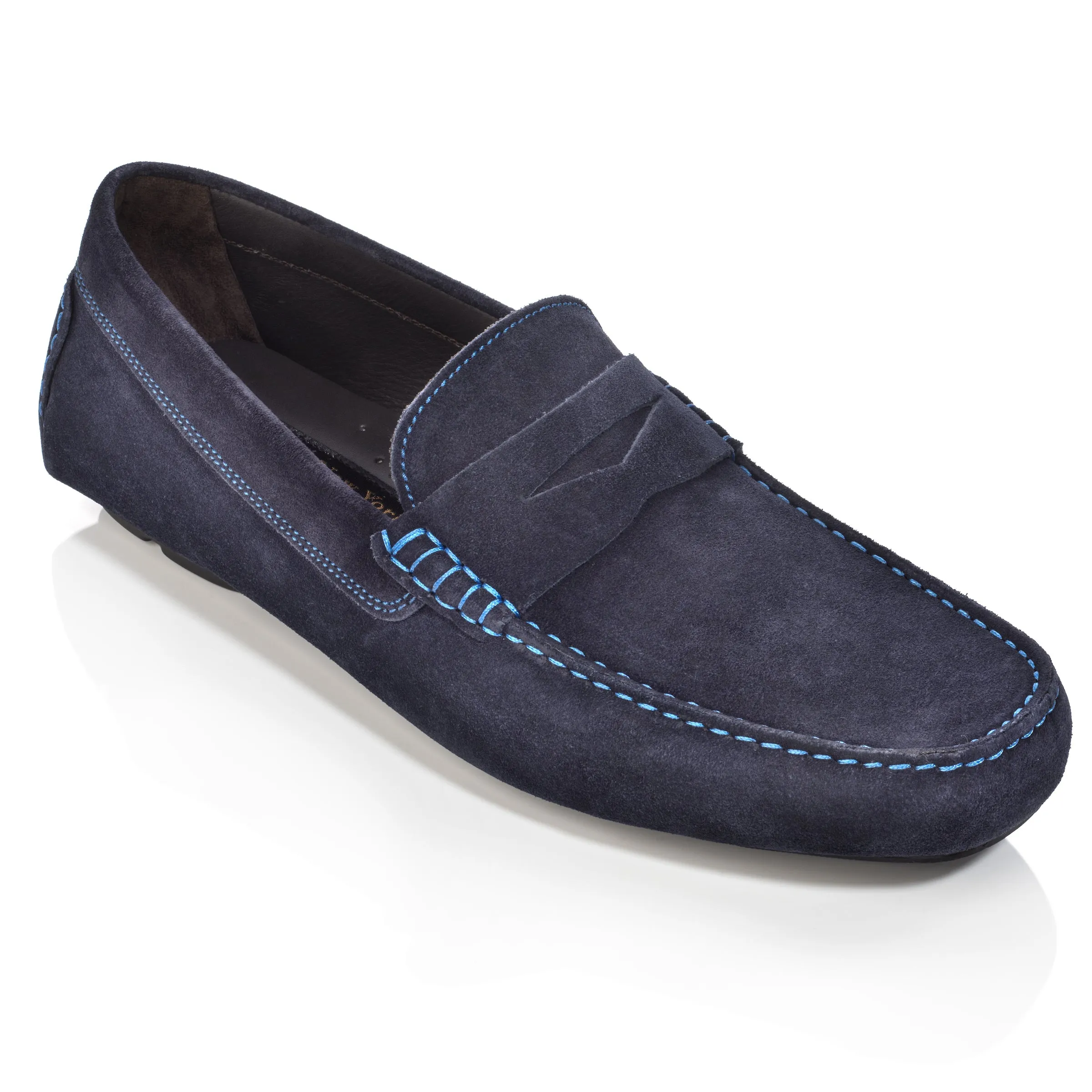 Driver Blue Suede Driving Shoe