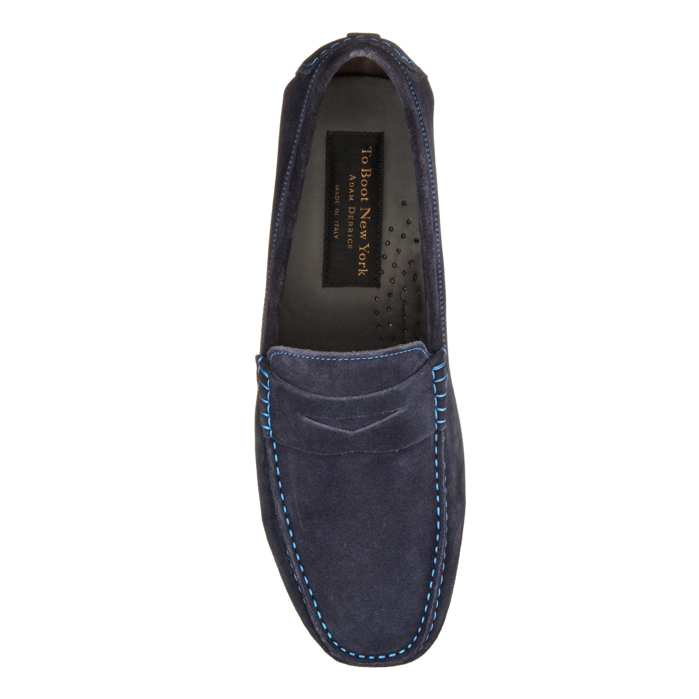 Driver Blue Suede Driving Shoe