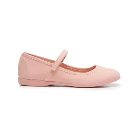 ECO-friendly Classic Canvas Mary Janes In Peach