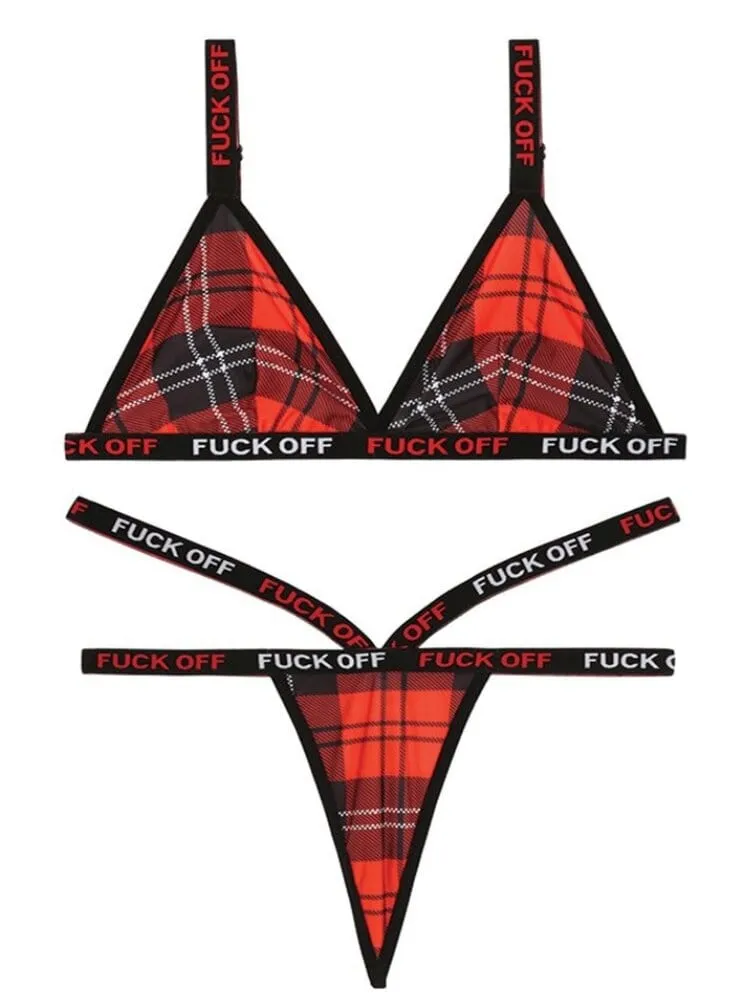 F*** Off Bra & Panty Set