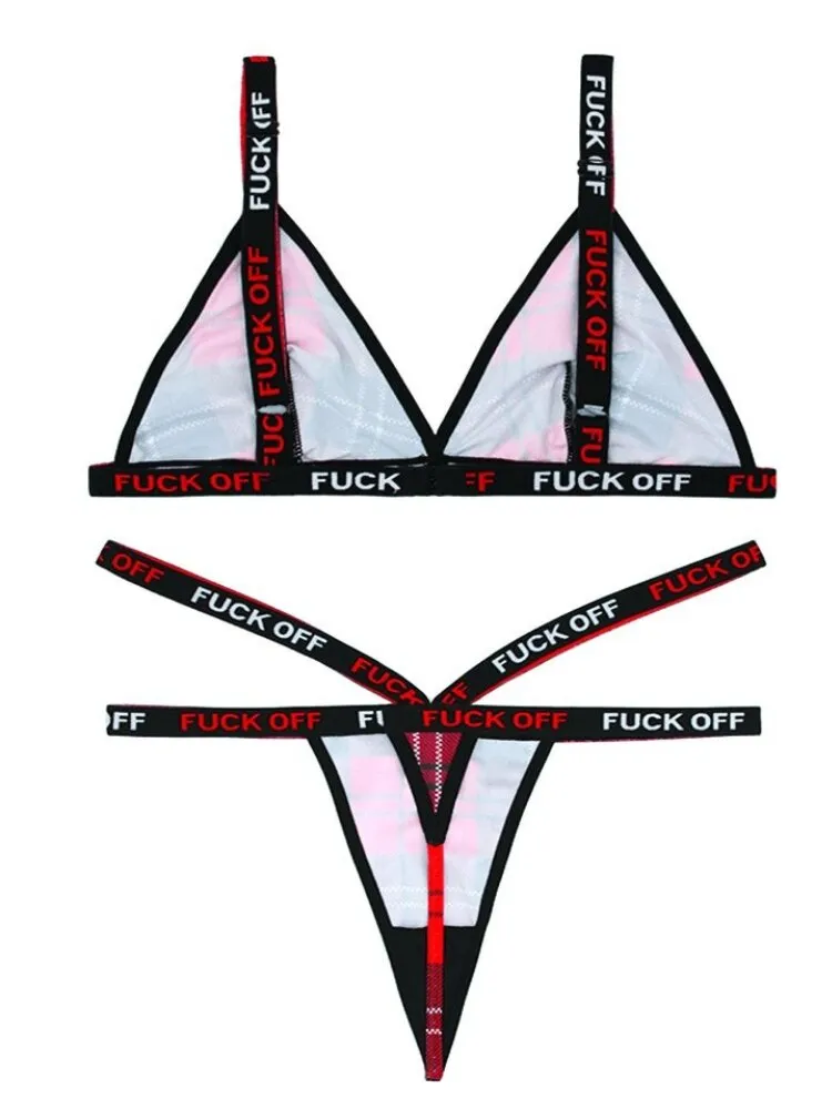F*** Off Bra & Panty Set