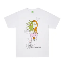 Frog Distracted T Shirt White