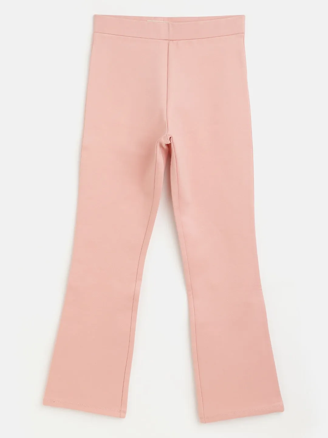 Girls Pink Bell Bottom Pants