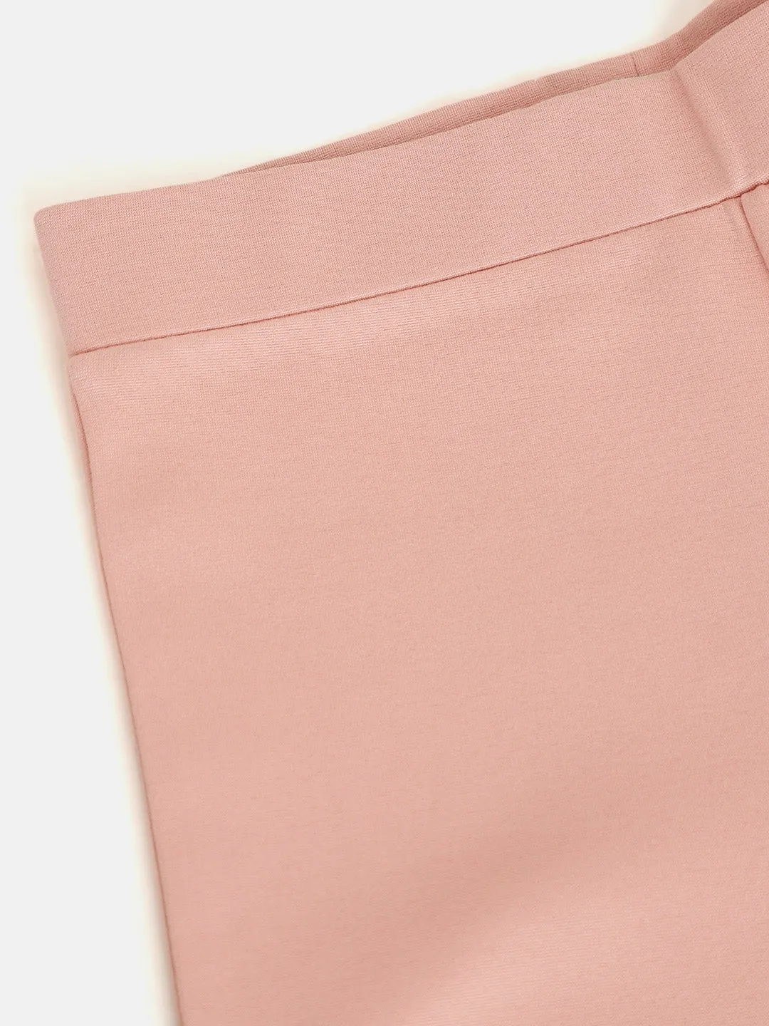 Girls Pink Bell Bottom Pants