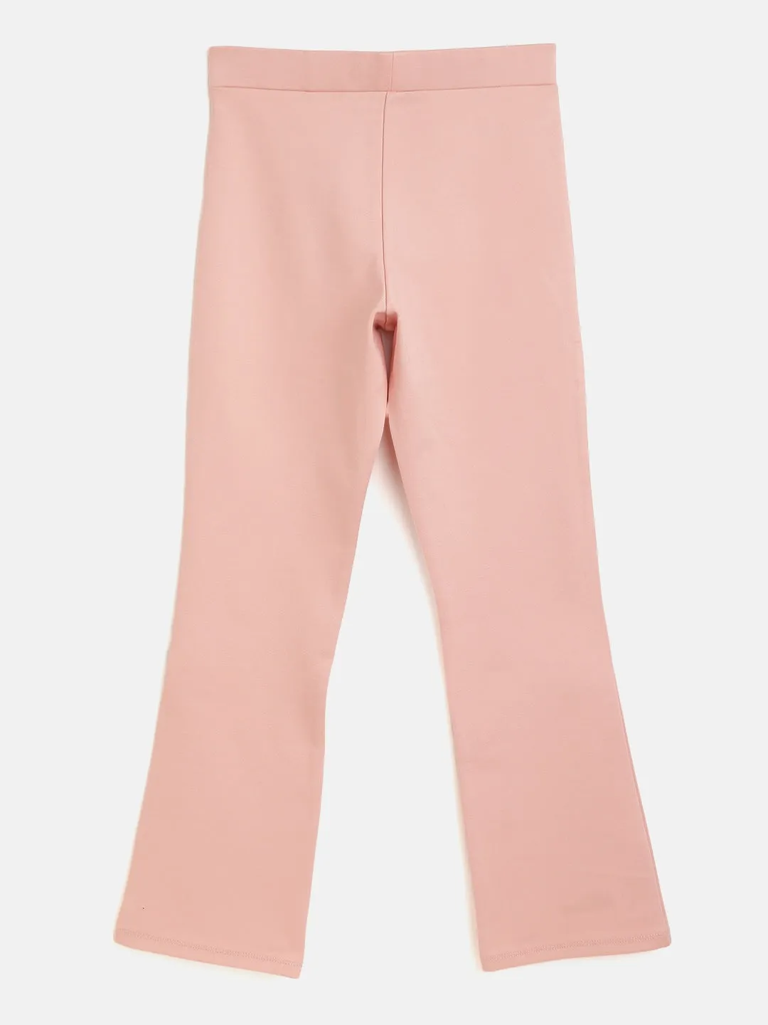 Girls Pink Bell Bottom Pants