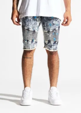 Grayson Shorts (Blue Metallic)