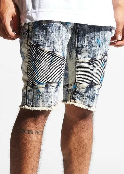 Grayson Shorts (Blue Metallic)
