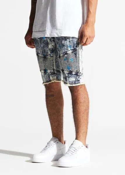 Grayson Shorts (Blue Metallic)