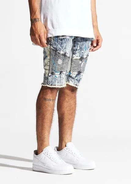 Grayson Shorts (Blue Metallic)