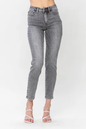 Judy Blue High Waist Stone Wash Slim Denim 88744