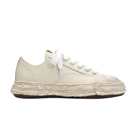 Maison Mihara Yasuhiro Peterson Low 'Cracking Leather - White' sneakers, white