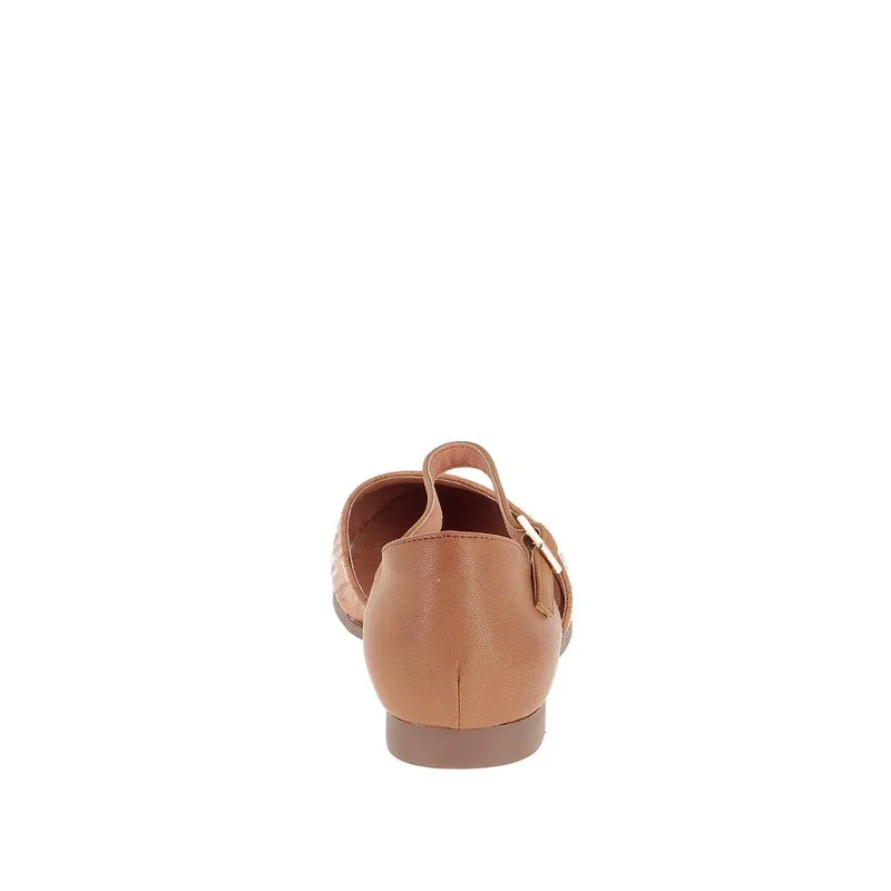 Marco Santini Pick Me Tan Mary Jane