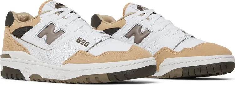 New Balance 550 'White Beige' sneakers, white