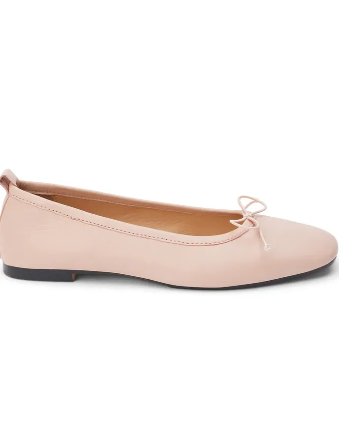 Nikki Ballet Flat in Nude