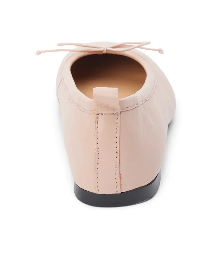 Nikki Ballet Flat in Nude