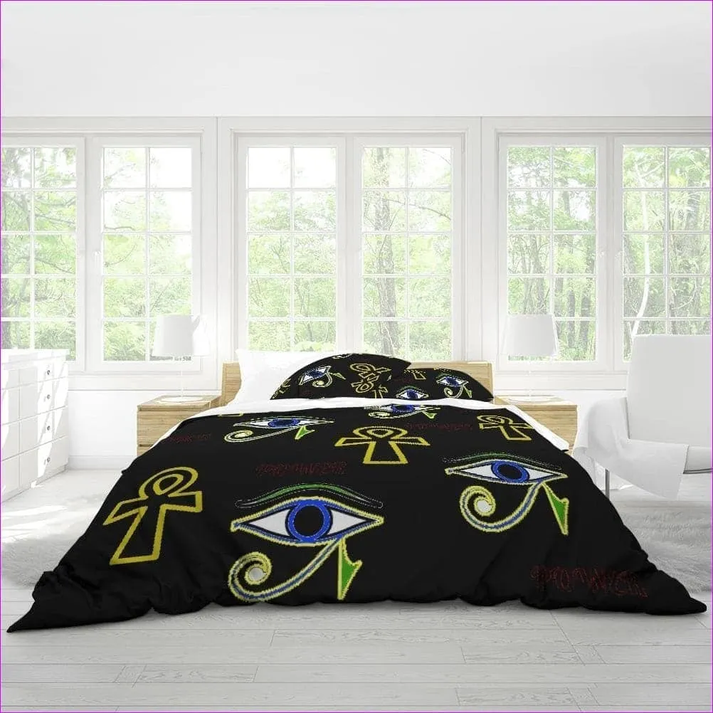 Power Home Queen Duvet Cover Set