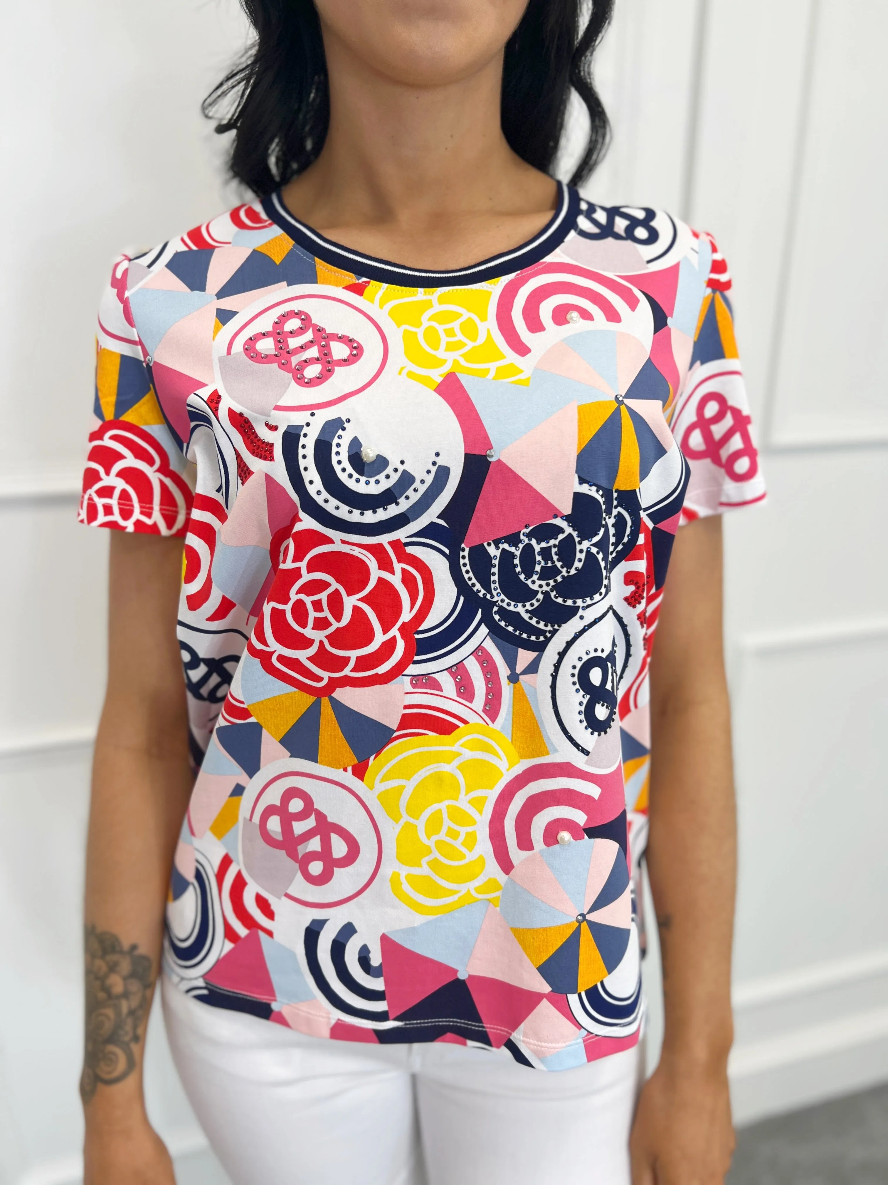 Print t shirt Size UK 12,14