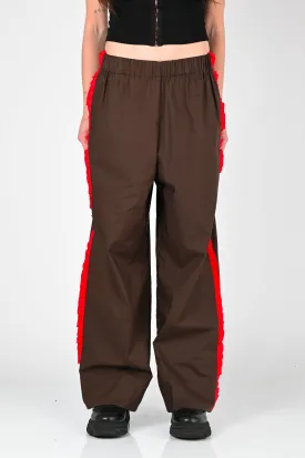 Sister 'Ruffle' Pants in Chocolate