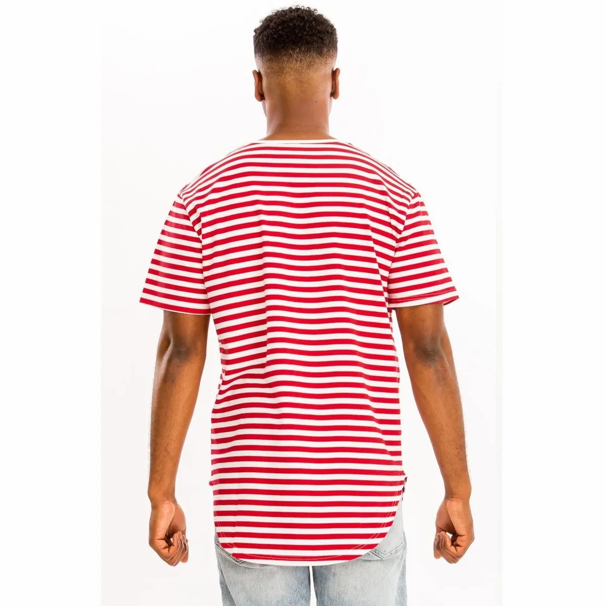 Striped Tee - Red/White