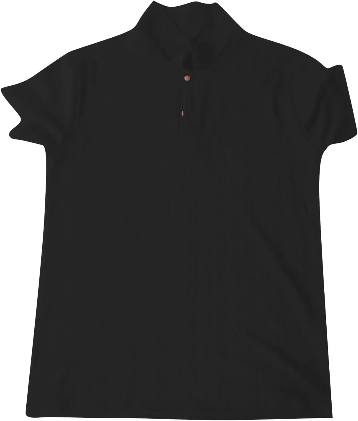 Summer Casual Polo Shirts for Men Button up Short Sleeve Textured Workout T-Shirts Casual Basic Office Business Tops