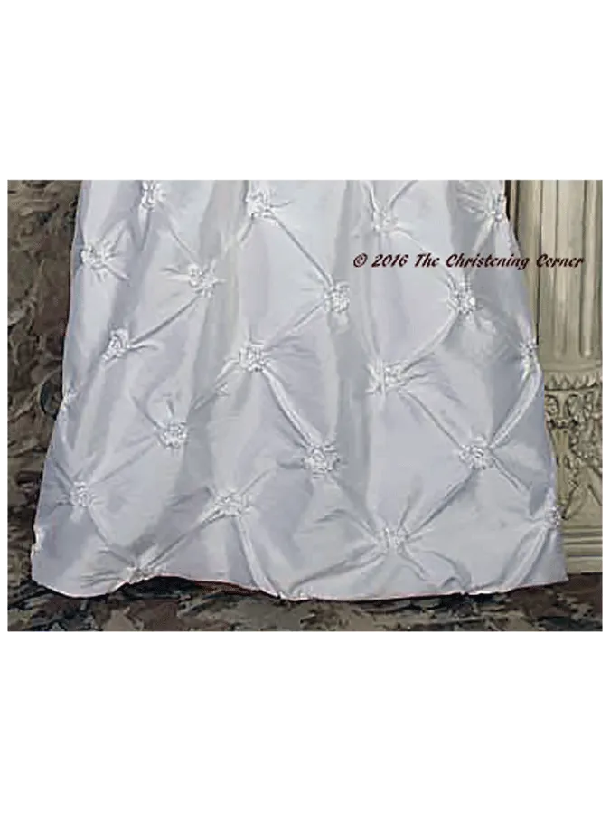 Taffeta & Organza Christening Gown