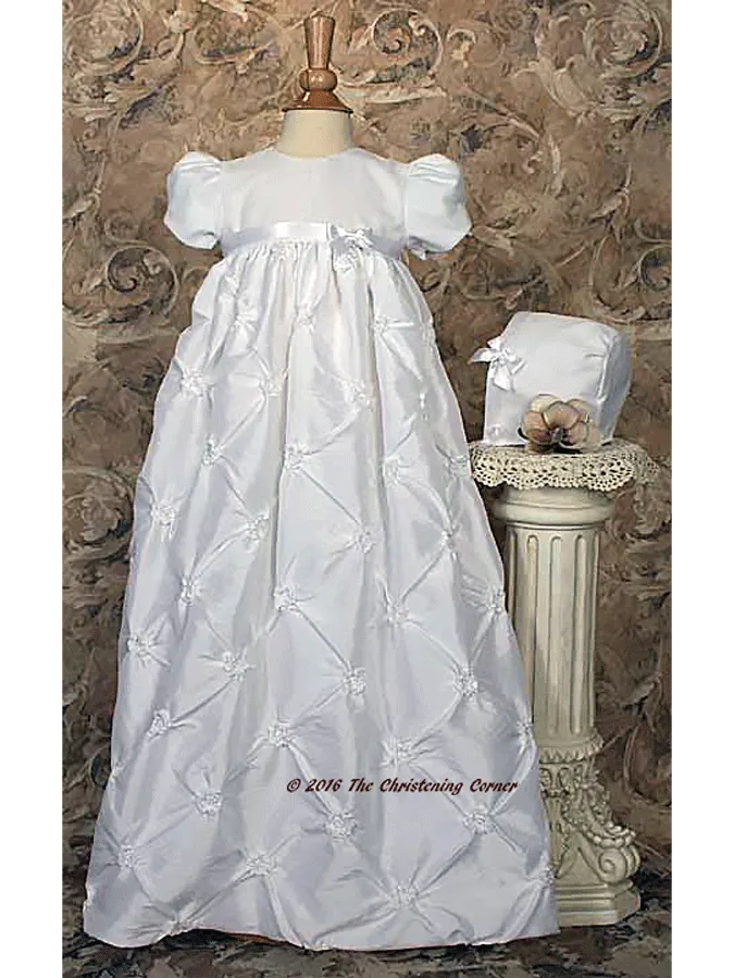 Taffeta & Organza Christening Gown