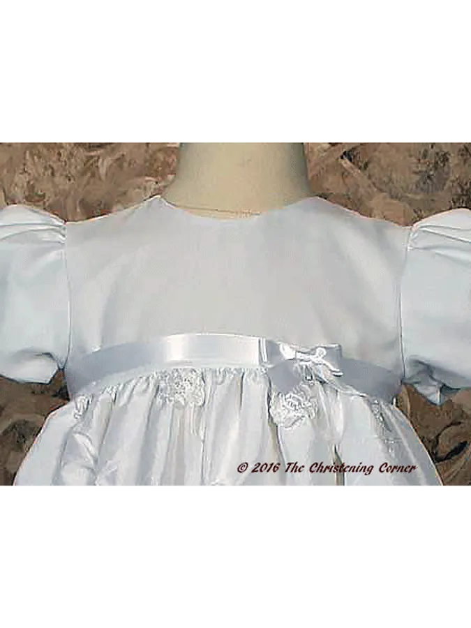 Taffeta & Organza Christening Gown